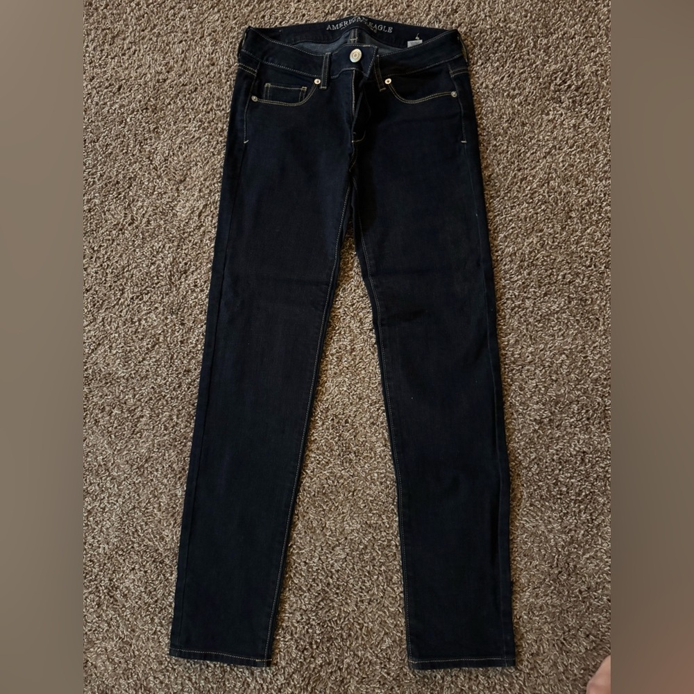American Eagle Outfitters Women's Black Skinny Jeans